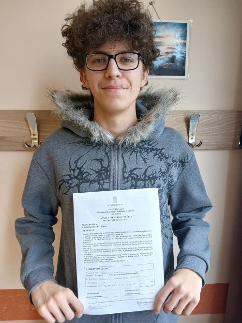 Büszkék vagyunk Rád!