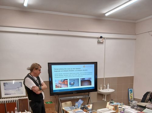 Szakmai nap a burkoló tanulók számára